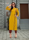 Seven Threads Viviana Latest Feavy Designer Casual Wear Kurti Collection With Bottom 