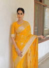 SF 657 Shubh Banarasi Lichi Silk Designer Sarees Wholesale Price In Surat