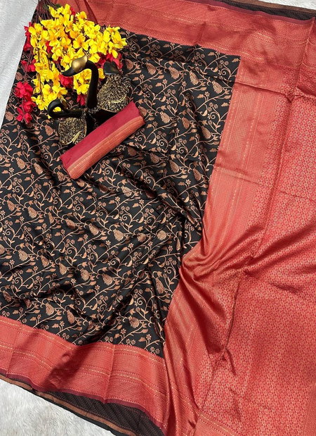 SF 658 Organic Banarasi Designer Lichi Silk Sarees Wholesale Shop In Surat	