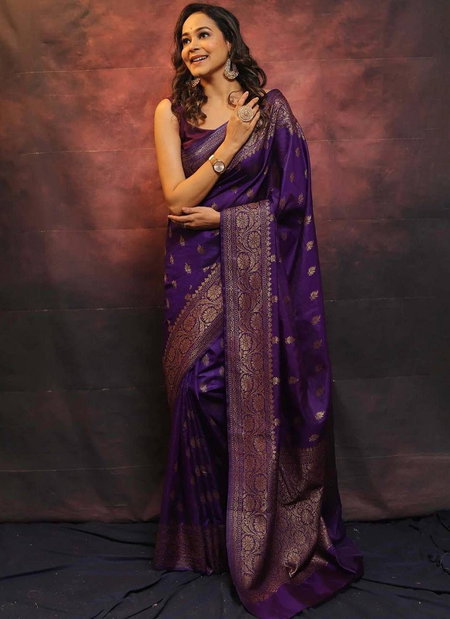 SF 708 Organic Banarasi Lichi Silk Sarees Wholesale Price In Surat
