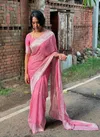 SF 755 Lilan Slub Designer Saree Wholesale Clothing Suppliers In India