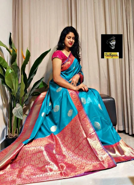 SF 814 Kanijivaram Soft Silk Wedding Wear Saree Wholesale Online