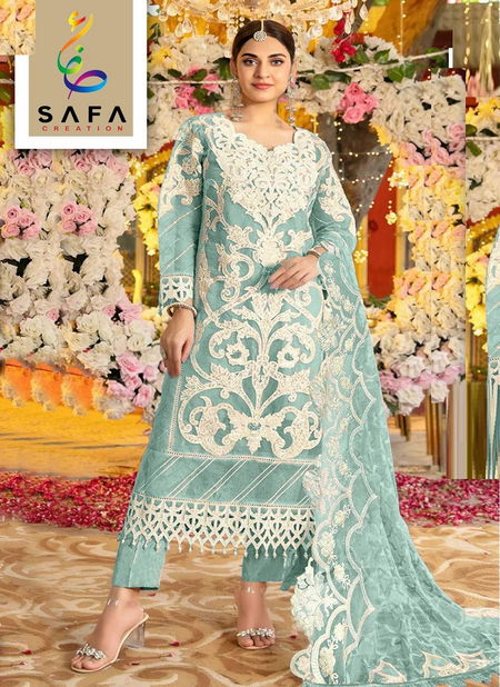 SF PK 1006 Embroidery Georgette Pakistani Suits Wholesale Shop In Surat Catalog