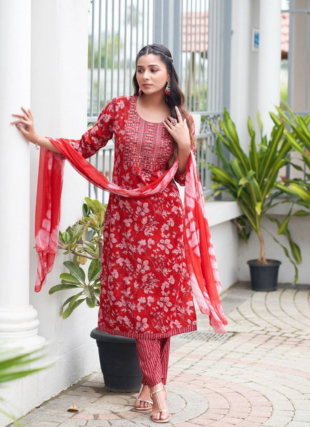 Shagun Vol 7 By Mystic 9 Rayon Printed Kurti With Bottom Dupatta Wholesale Price In Surat
