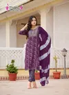 Shagun Vol 8 By Mystic 9 Rayon Capsule Foil Print Kurti With Bottom Dupatta Wholesale Shop In Surat