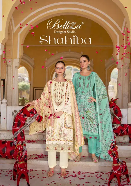 Shahiba By Belliza Jam Cotton Printed Dress Material Wholesale Price In Surat