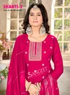 Shakti 2 By Sangeet Roman Silk Kurti With Bottom Dupatta Exporters In India