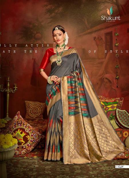 SHAKUNT PAARO Latest Designer Wedding Wear Fancy Silk saree Collection Catalog