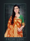SHAKUNT SUREKHA Art silk Designer latest Saree Collection