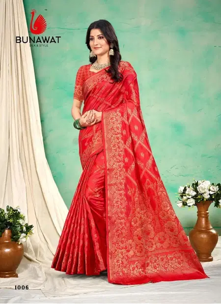 Shakuntala By Bunawat Silk Wedding Wear Saree Wholesale Price In Surat Catalog