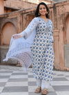 Shamal Cotton Blend Printed Kurti With Bottom Dupatta Wholesale Price In Surat