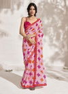 Shangrila Aishwarya Fancy Ethnic Wear Georgette Printed Designer Saree Collection