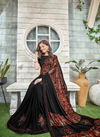 Shangrila Alisha Latest Fancy Designer Printed Ethnic Wear Swarovski Fancy Work Designer Saree Collection
