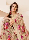 Shangrila Kamini Vol-14 Launch Latest Designer Daily Wear Georgette Saree With Kalakari Border 