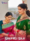 Shangrila Shefali Silk Latest Collection Of Designer Festive Wear Saree Collection 