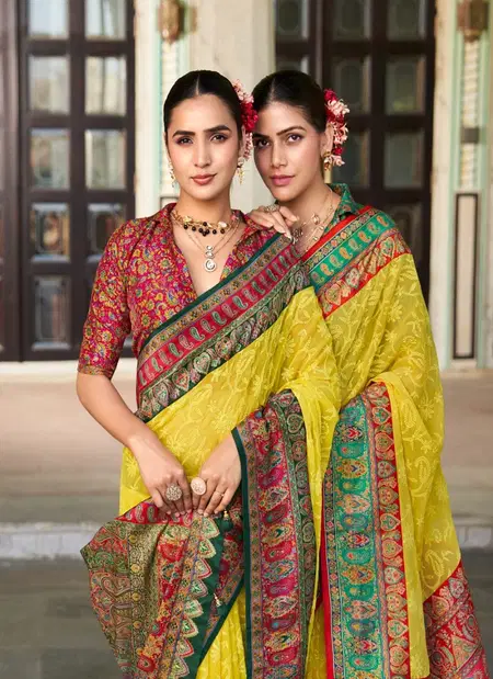 Shanti By Kreshva Lux Pv Georgette Wedding Wear Saree Exporters In India