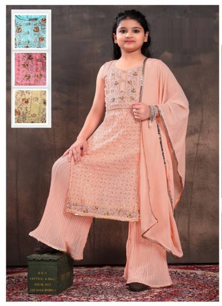 Sharara 10089 Kids Salwar Suits Girls Wear Catalog
