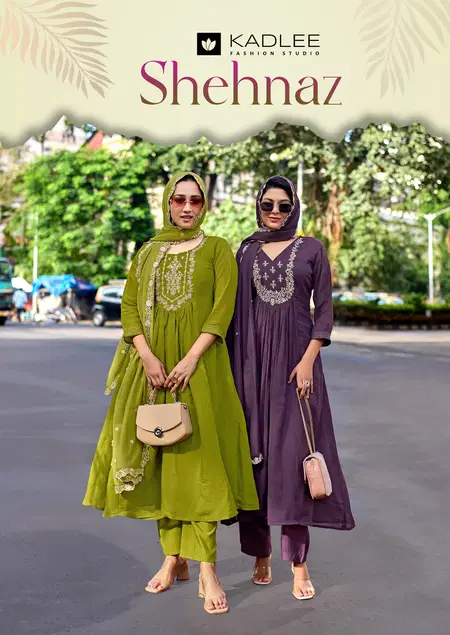 Shehnaz By Kadlee Mull Chanderi Bulk Kurti With Bottom Dupatta Orders In India
