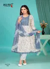 Shftal By Deecee Rayon Printed Kurti With Bottom Dupatta Suppliers In India