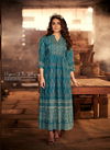 Shichi Noor Collection Exclusive Festive Wear Digital Print Anarkali Kurti Collection