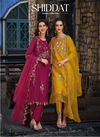 Shiddat By Lady Leela Heavy Embroidered Kurti With Bottom Dupatta