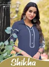 Shikha By Mittoo Rayon Fancy Co Ord Set Top With Bottom Orders In India