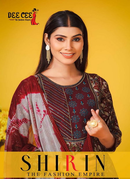 Shirin By Deecee Printed Kurti With Bottom Dupatta Catalog