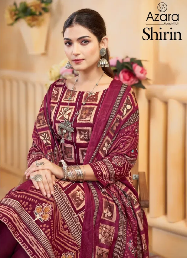 Shirin By Radhika Azara Lawn Cotton Dress Material Wholesale Shop In Surat