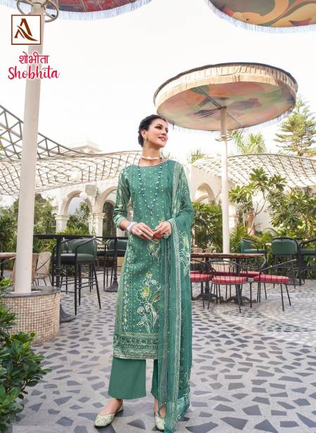 Shobhita By Alok Jam Printed Dress Material Wholesale Suppliers In Mumbai Catalog