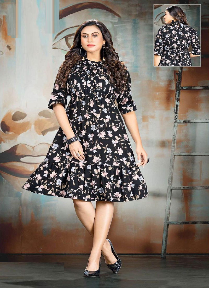 Shraddha Vol 1 Short Printed Kurtis Catalog