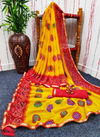 Shree 68 Casual Wear Printed Bandhani Georgette Designer Saree Collection