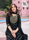 Shreya By Blue Hills Rayon Printed Embroidery Anarkali Kurti With Bottom Dupatta Wholesale Market In Surat