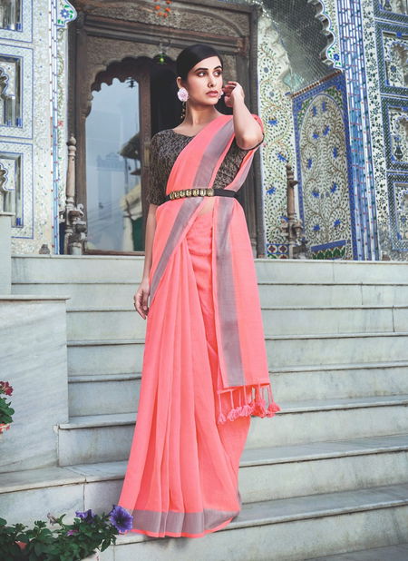 Shreyans Matkaus Wholesale Cotton Party Wear Sarees Catalog Catalog