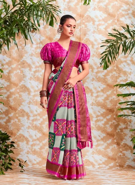 Shreyans Southern Ikkat SI-01-SO-09 Wholesale Printed Sarees Catalog Catalog