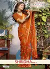 Shridha Vol 7 By Vallabhi Moss Georgette Printed Saree Exporters In India