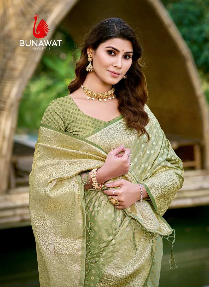 Shrinidhi By Bunawat Silk Wedding Wear Saree Wholesalers In Delhi Catalog