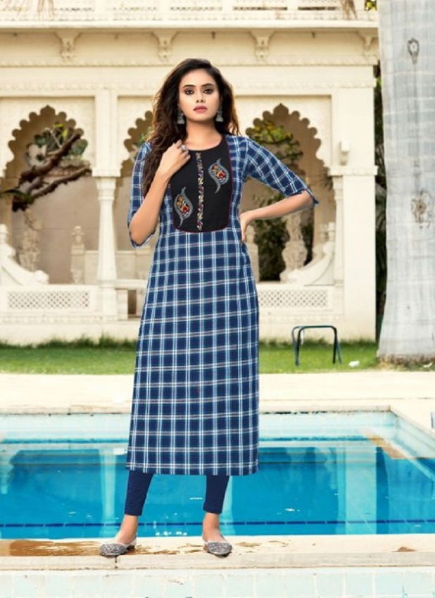 Shubh Kulfi 1 Viscose Handloom Ethnic Wear Designer Kurti Collection