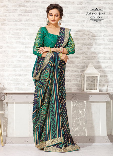 Shukan 5404 By Kalpatru Georgette Designer sarees Wholesale Shop In Surat