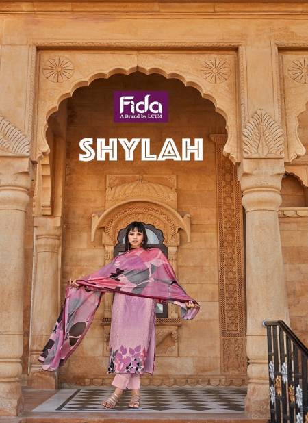 Shylah By Fida Digital Printed Blended Voile Cotton Dress Material Wholesale Clothing Suppliers In India Catalog