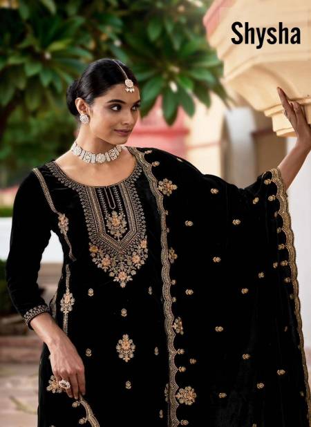 Shysha By Sargam Heavy Velvet Wedding Salwar Suits Catalog Catalog