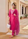 Si 116 Krishi Cotton Blend Embroidery Kurti With Bottom Dupatta Wholesalers In Delhi
