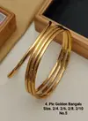 Siddham Accessories Plain Metal Bangels Catalog
