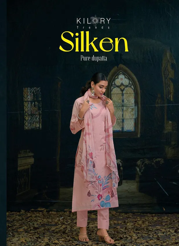 Silken By Kilory Lawn Cotton Digital Printed Salwar Kameez Online Wholesale