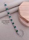 Silver AD Diamond Fancy Bracelets 2 Wholesale Online
