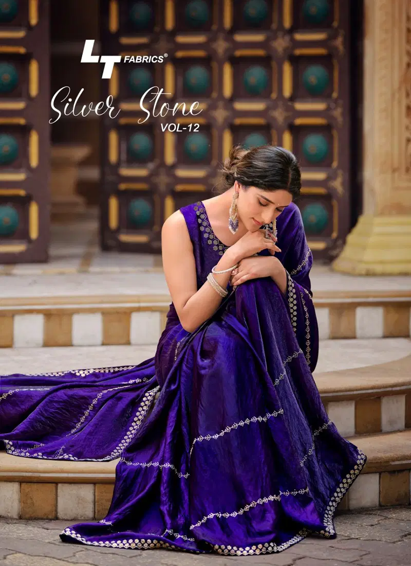 Silver Stone Vol 12 By Kashvi Designer Saree Orders In India Catalog