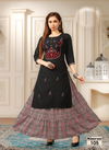 Simran 101 Heavy Designer Ethnic Wear Rayon Printed Kurti With Skirt Collection
