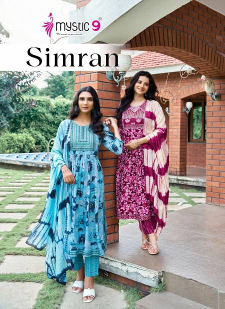 Simran Vol 5 By Mystic 9 Printed Kurti With Bottom Dupatta Orders In India