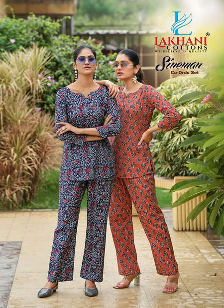 Sineman Vol 1 By Lakhani Pure Cotton Western Cord Set Wholesale Shop In Surat Catalog