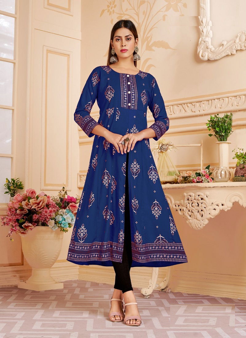 Six Shots 001-008 Party Wear Kurtis Catalog