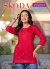 Skoda By Rangmaya Vartican Tunic Ladies Top Wholesale Shop In India